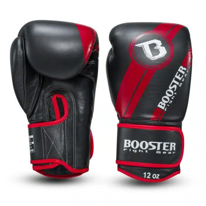 booster bokshandschoenen red foil