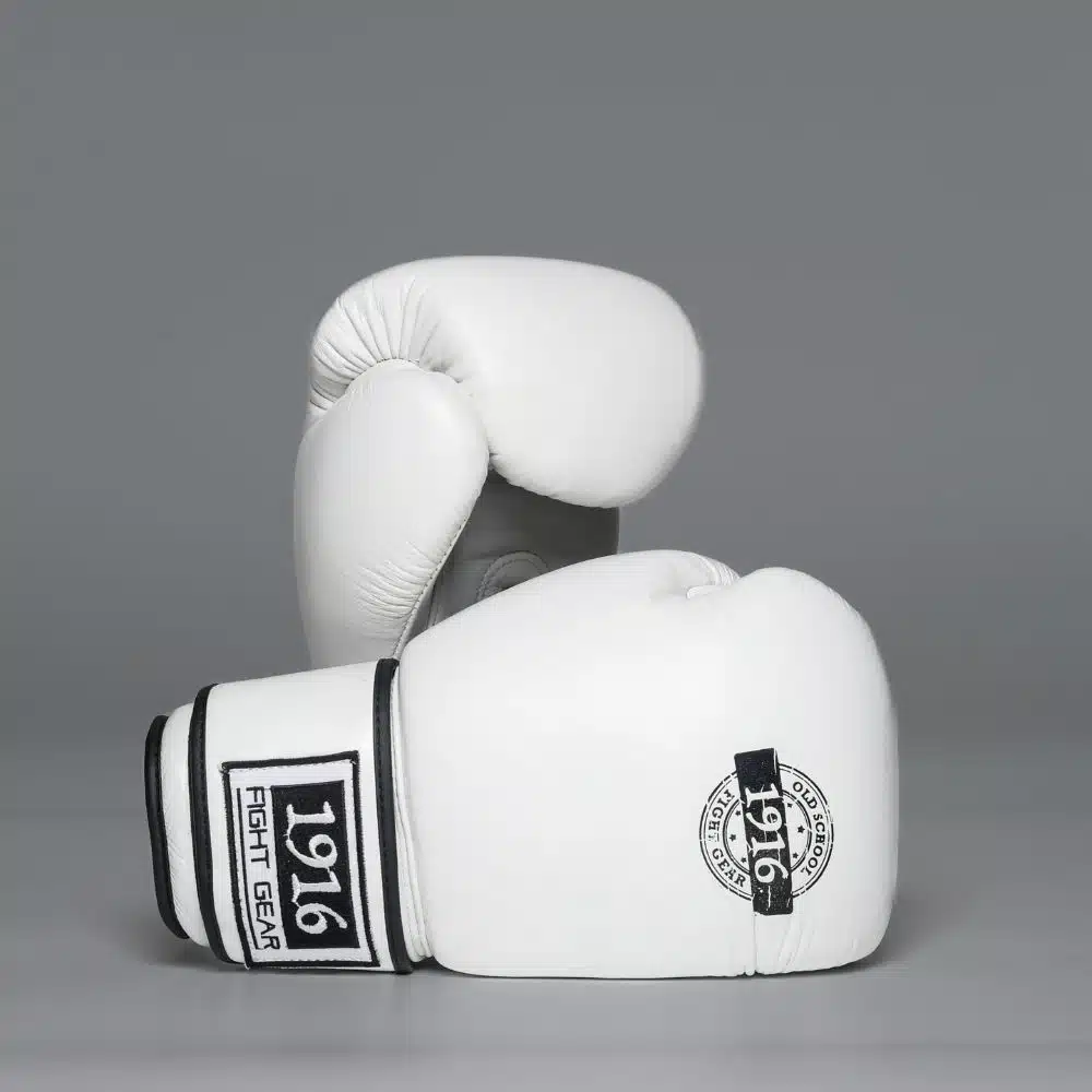 1916 Old School Pro Bokshandschoen Wit