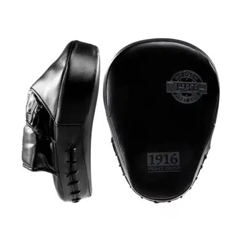 1916 Hybrid Kunstleer Pads Zwart