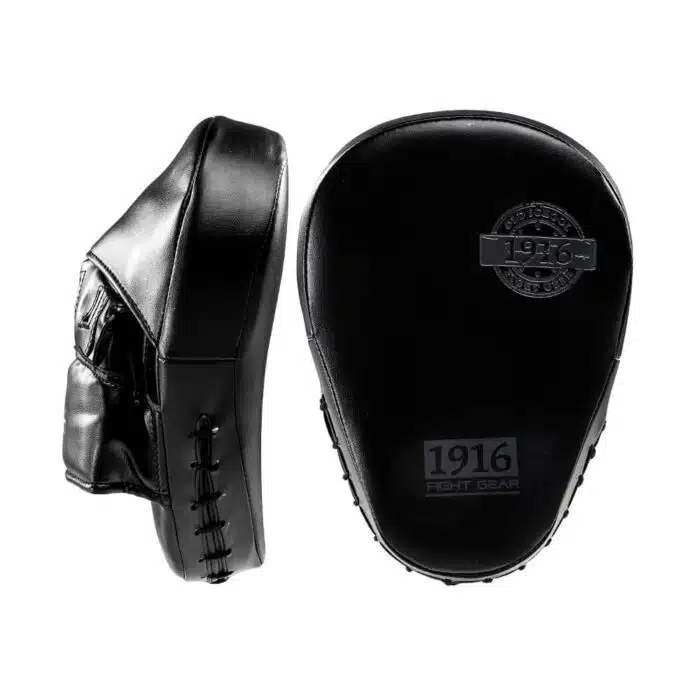 1916 Hybrid Kunstleer Pads Zwart
