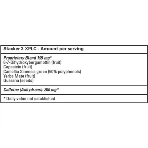 Stacker 3 Fatburner XPLC