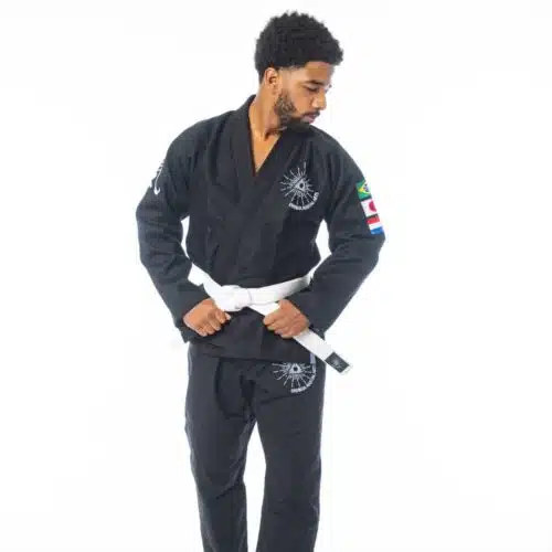 Energia fight wear bjj gi black