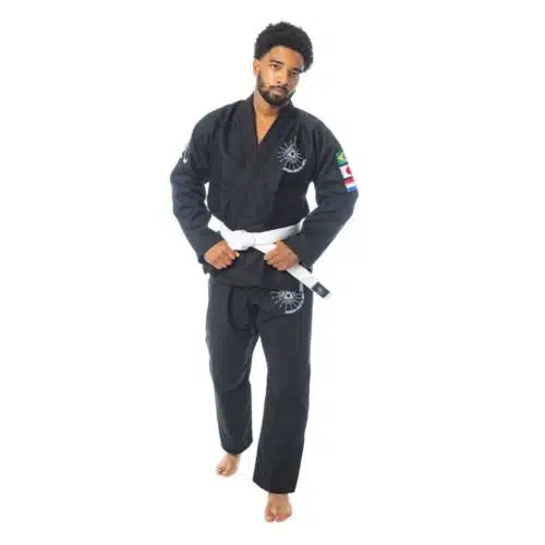Energia fight wear bjj gi black