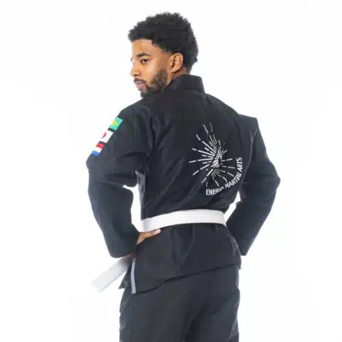 Energia fight wear bjj gi black