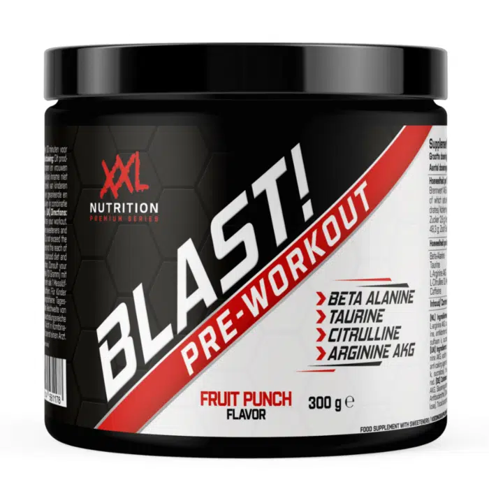 XXL Nutrition pre workout blast
