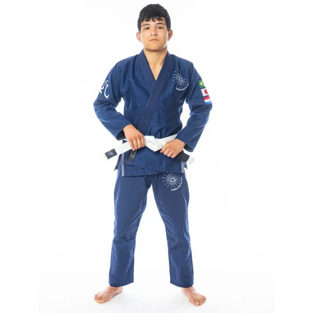 Energia fight wear bjj gi blue