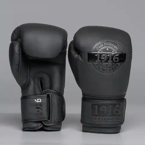 1916 Fight Gear Bokshandschoen Legend Pu Zwart
