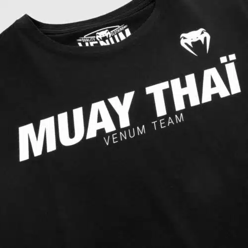 VENUM MUAY THAI VT T-SHIRT - ZWART/WIT