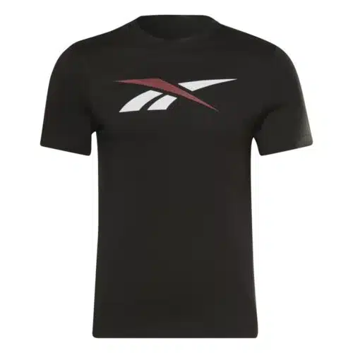 Reebok Shirt Vector Logo Zwart