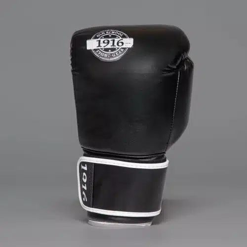 1916 Bokshandschoen Premium PU Zwart/Wit