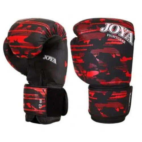 Joya bokshandschoen camo v2 rood