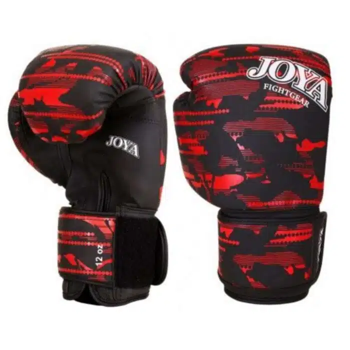 Joya bokshandschoen camo v2 rood