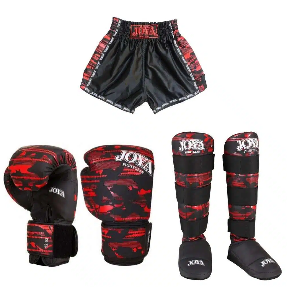 Joya Kickboks Set Camo V2 Rood