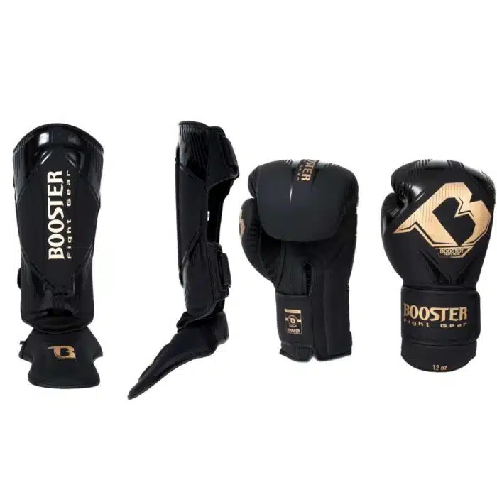 Booster kickboks set bangkok zwart