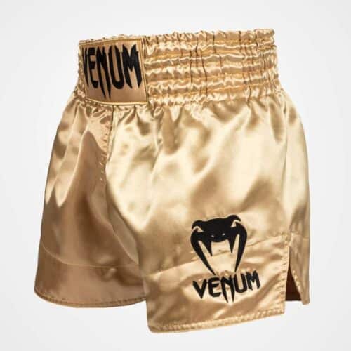 Venum kickboksbroek muay thai classic goud