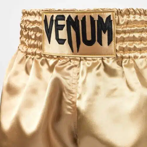 Venum kickboksbroek muay thai classic goud