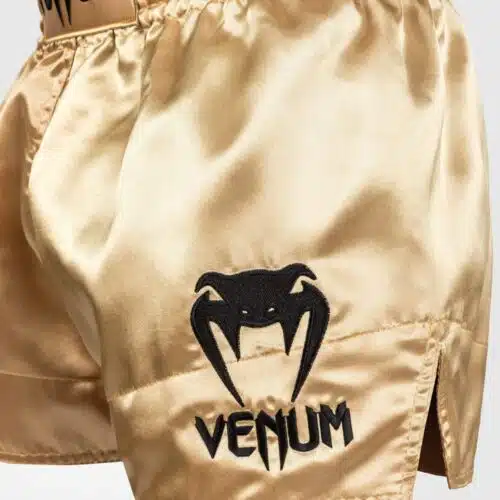 Venum kickboksbroek muay thai classic goud