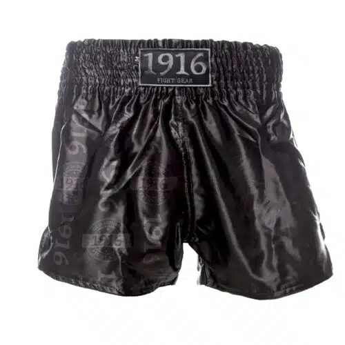 1916 Fight Gear Kickboksbroek Glory Zwart/Grijs