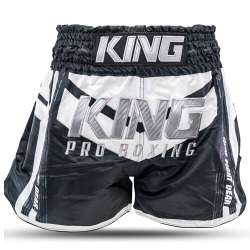 King Kickboksbroek Endurance 4 Zwart/Wit