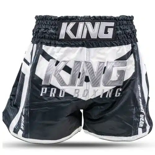 King Kickboksbroek Endurance 4 Zwart/Wit