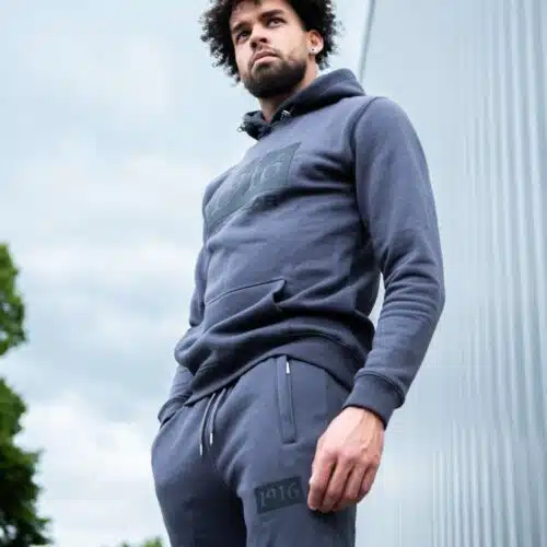 1916 fight gear hoodie grey