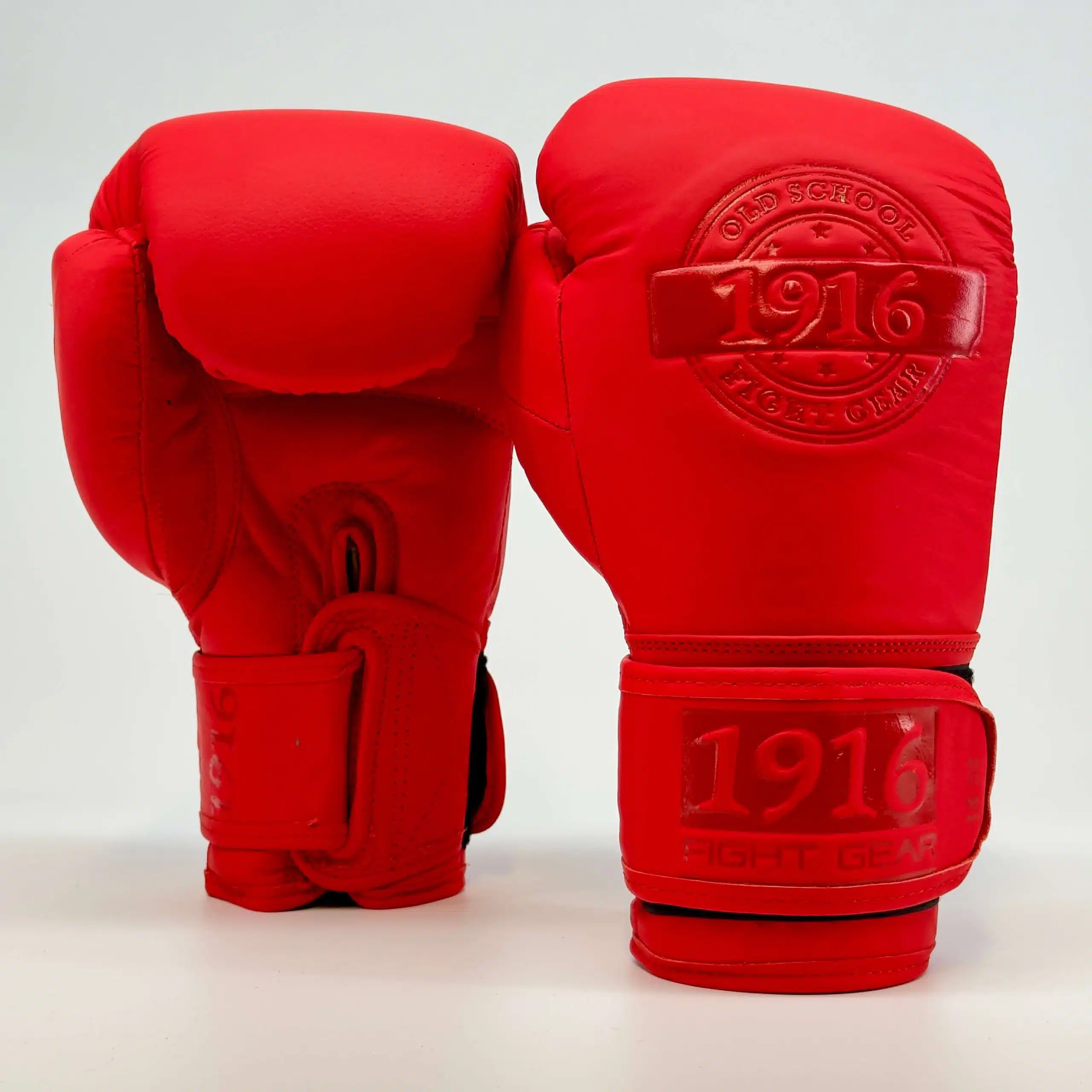1916 fight gear bokshandschoen legend rood