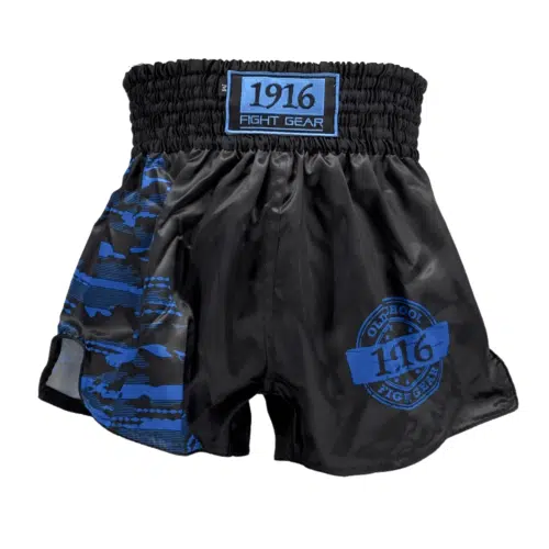 1916 youth fighter kickboksbroek blue