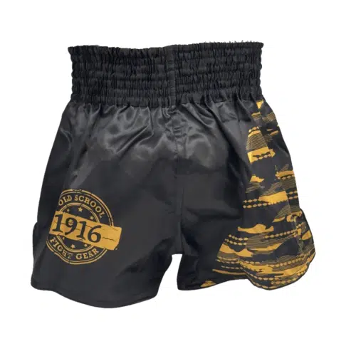 1916 fight gear kickboksbroek youth fighter gold
