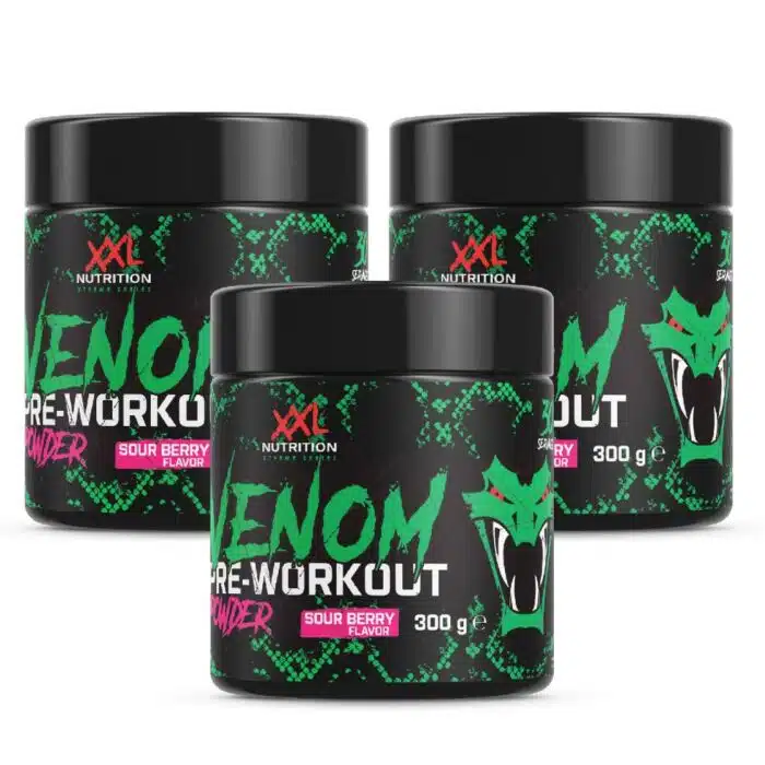 XXL Nutrition Triple Pack Venom Pre Workout