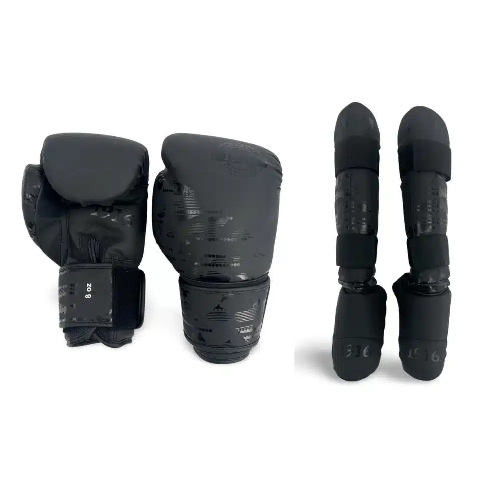 1916 Fight Gear kickboks set youth fighter basic black