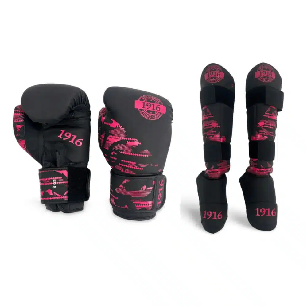 1916 Fight Gear kickboks set youth fighter basic pink