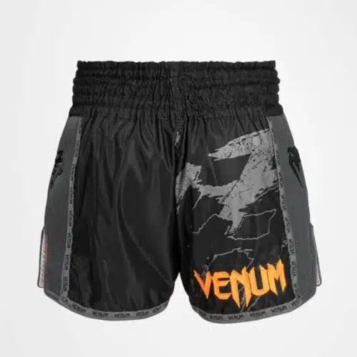 Venum S47 Muay Thai Shorts - Zwart/Oranje