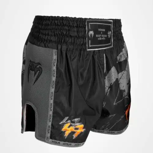Venum S47 Muay Thai Shorts - Zwart/Oranje