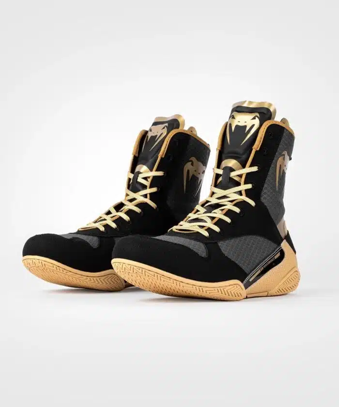 Venum ELite Boksschoenen Black/Beige