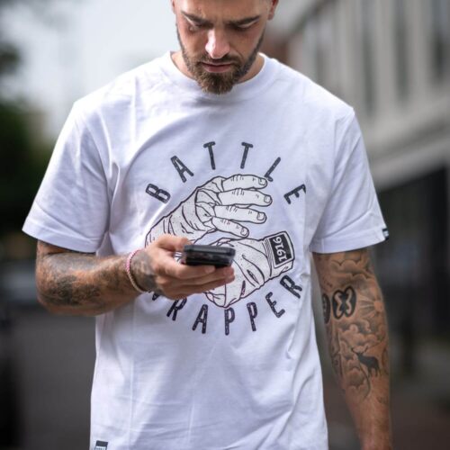 1916 fight gear baatle wrapper shirt white