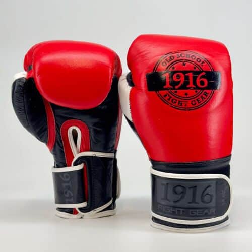 1916 fight gear bokshandschoen legend rood/wit