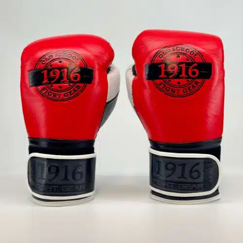 1916 fight gear bokshandschoen legend rood/wit