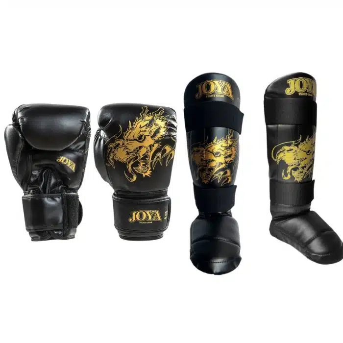 Joya fight gear kickboks set dragon goud
