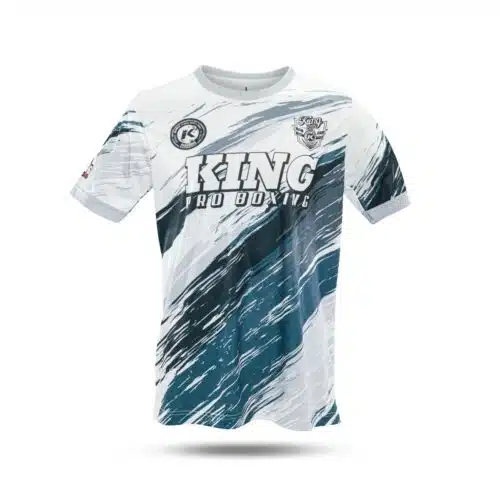 King pro boxing shirt storm king 2 wit/grijs