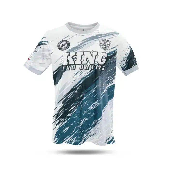 King pro boxing shirt storm king 2 wit/grijs