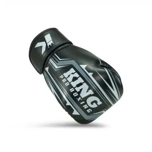 King pro boxing bokshandschoenen Spartan 1 zwart