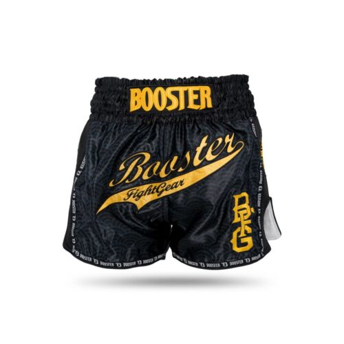 Booster kickboksbroek Slugger Wave zwart/goud