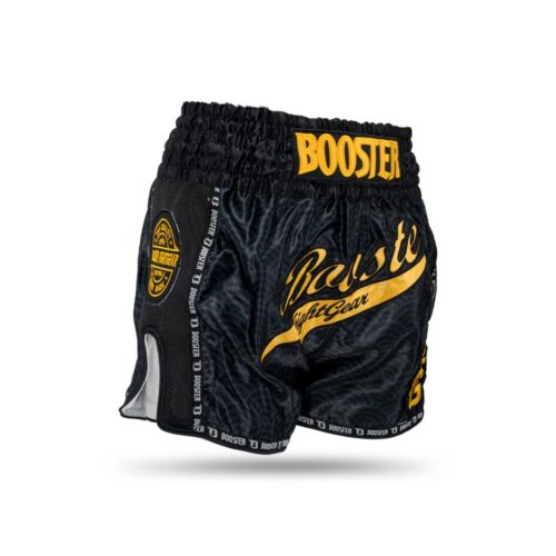 Booster kickboksbroek Slugger Wave zwart/goud