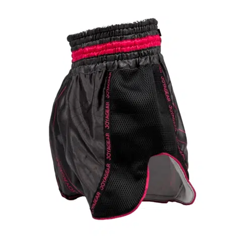 Joya gear kickboksbroek essential zwart/roze