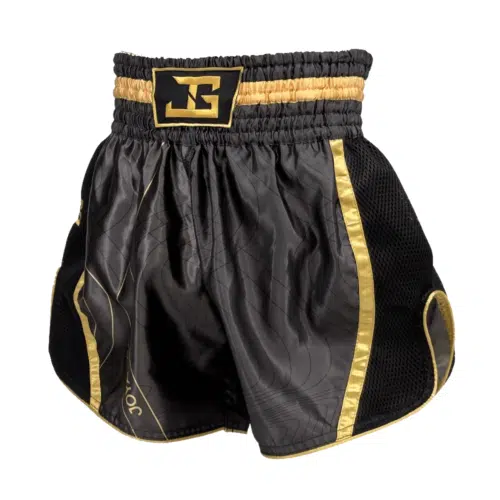 Joya gear kickboksbroek essential zwart/goud