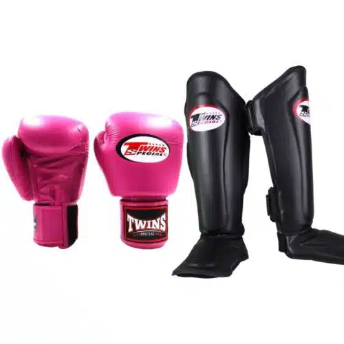 Twins kickboks set pink