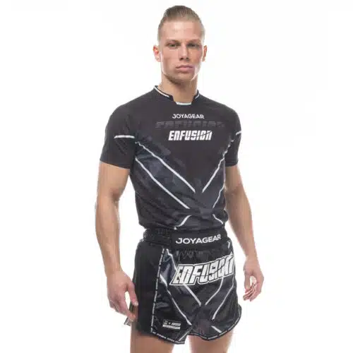 Enfusion kickboksbroek trilogy zwart/wit