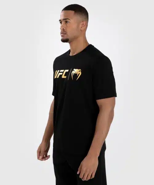 UFC Venum Classic T-shirt - Zwart/Goud