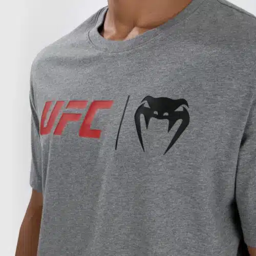UFC Venum Classic T-shirt - Grijs/Rood