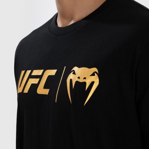 UFC Venum Classic T-shirt - Zwart/Goud
